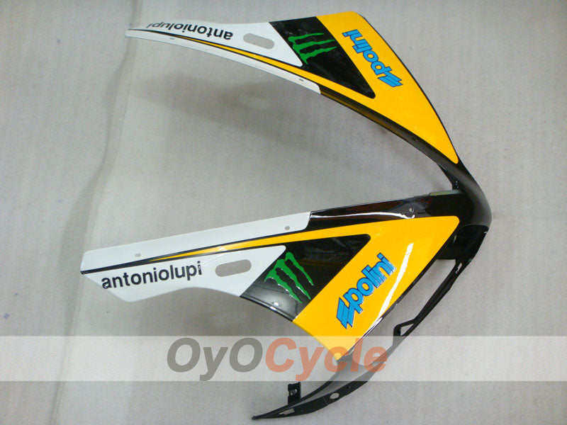 Kit de carenado por inyección para YZF-R1 04-06 - Amarillo, negro - Monster, MOTUL #OYO87900834