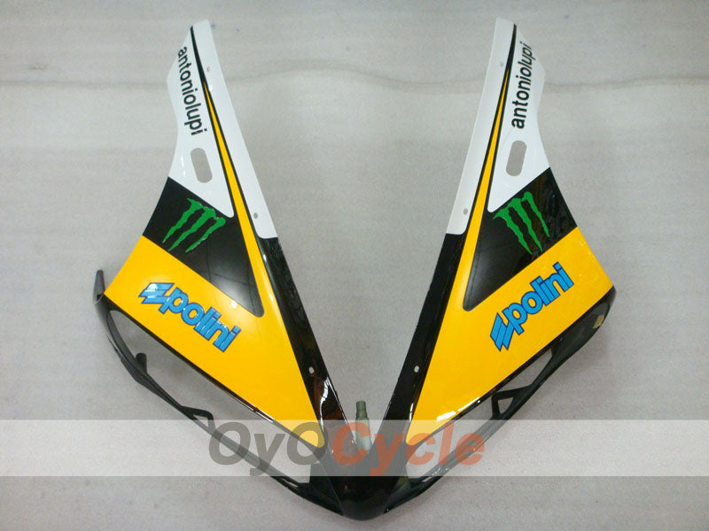 Kit de carenado por inyección para YZF-R1 04-06 - Amarillo, negro - Monster, MOTUL #OYO87900834