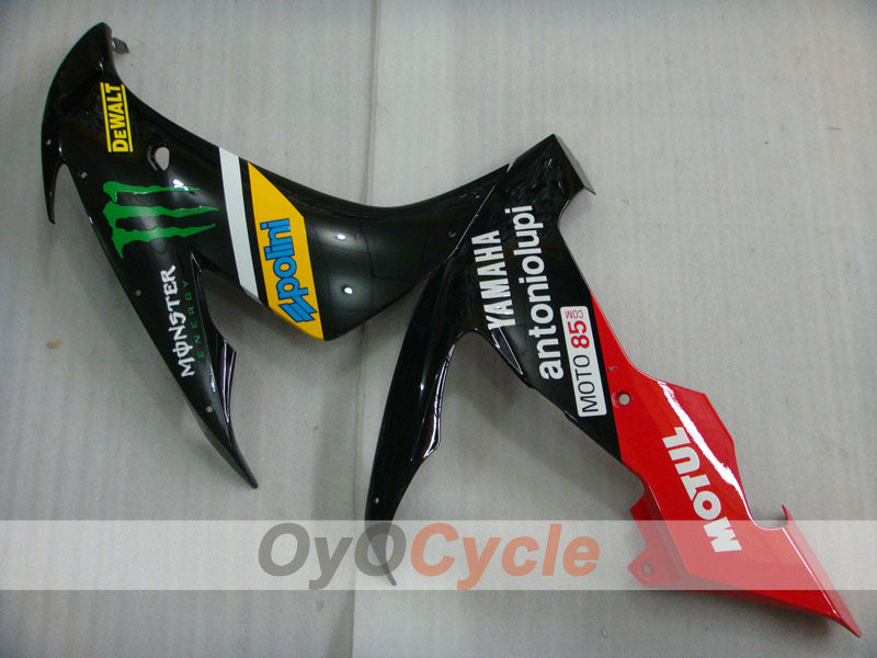 Kit de carenado por inyección para YZF-R1 04-06 - Amarillo, negro - Monster, MOTUL #OYO87900834