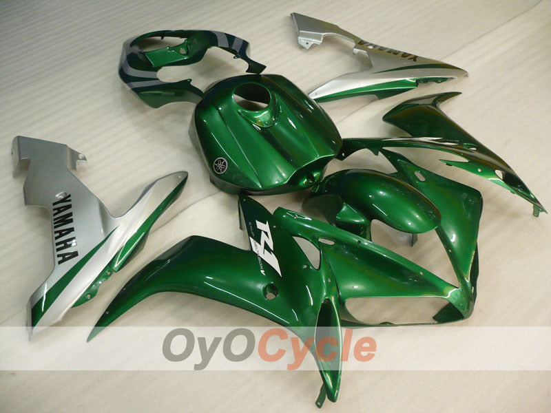Carenado inyectado para YZF-R1 04-06 - Verde, Plata - Estilo de fábrica #OYO87900841 Imagen principal del producto