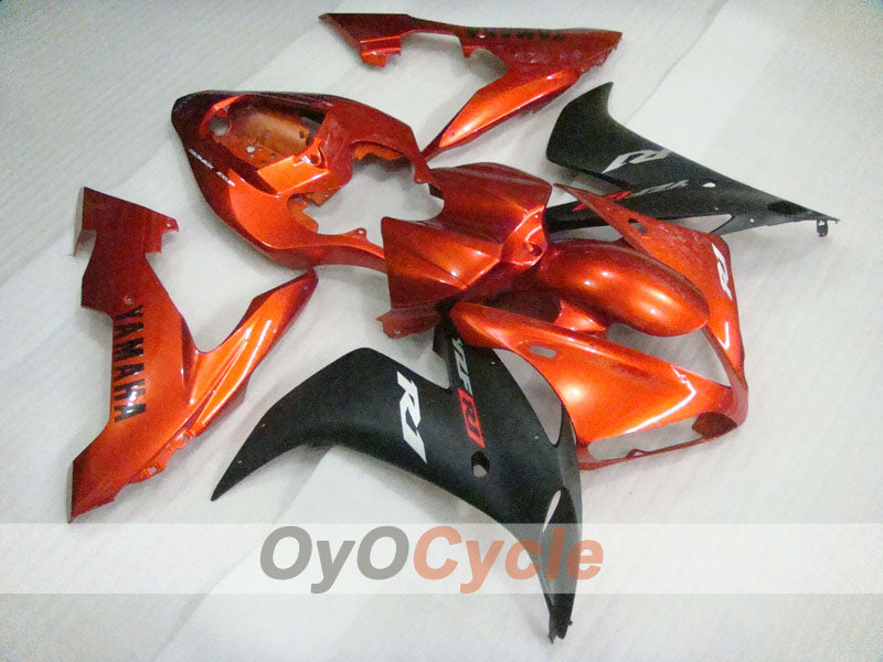 Kit de carenado por inyección para YZF-R1 04-06 - Naranja, Negro, Mate - Estilo de fábrica #OYO87900843 Imagen principal del producto