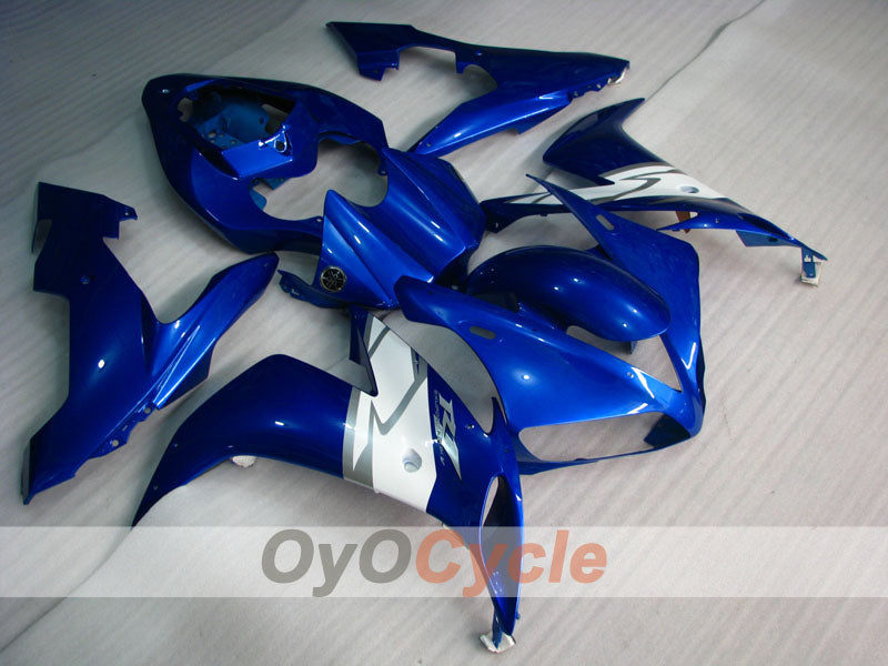 Carenado moldeado por inyección para YZF-R1 04-06 - Azul, Blanco - Estilo de fábrica #OYO87900845 Imagen secundaria del producto