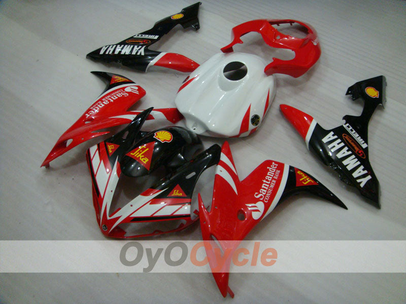 Carenado de inyección para YZF-R1 04-06 - Rojo, Negro - Santander #OYO87900848 Imagen secundaria del producto