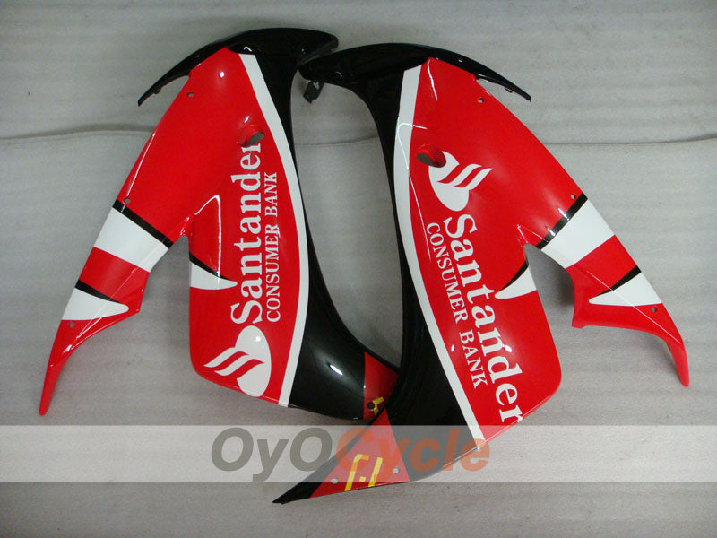 Kit de carenado por inyección para YZF-R1 04-06 - Rojo, Negro - Santander #OYO87900849