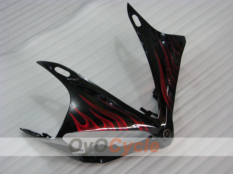Kit de carenado por inyección para YZF-R1 07-08 - Rojo, Negro - Llama #OYO87900860