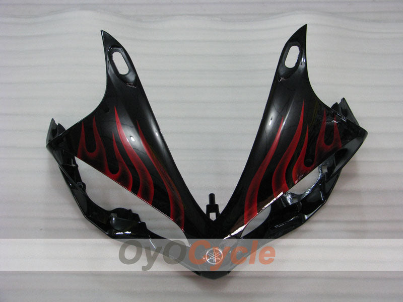 Kit de carenado por inyección para YZF-R1 07-08 - Rojo, Negro - Llama #OYO87900860