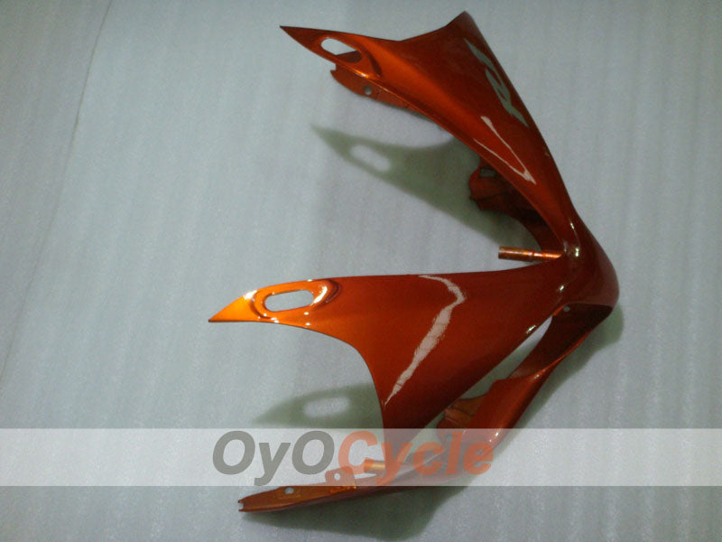 Kit de carenado por inyección para 07-08 YZF-R1 - Naranja, Negro, Mate - Estilo de fábrica #OYO87900870