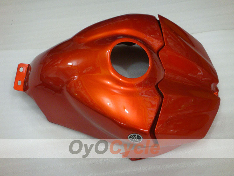 Kit de carenado por inyección para 07-08 YZF-R1 - Naranja, Negro, Mate - Estilo de fábrica #OYO87900870