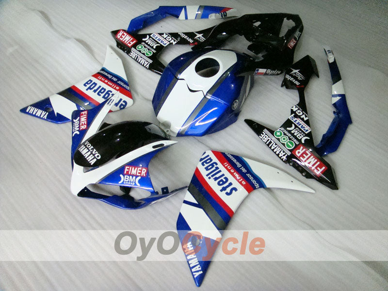 Carenado de inyección para YZF-R1 07-08 - Azul, Blanco - Sterilgarda #OYO87900883 Imagen secundaria del producto
