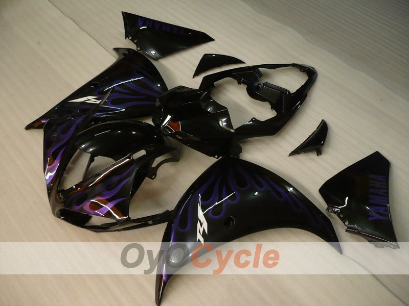Kit de carenado por inyección para YZF-R1 09-11 - Morado, Negro - Llama #OYO87900889 Imagen secundaria del producto