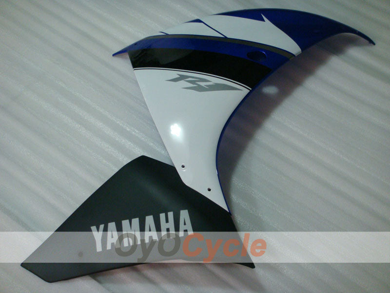 Kit de carenado por inyección para YZF-R1 09-11 - Azul, Blanco - Estilo de fábrica #OYO87900893