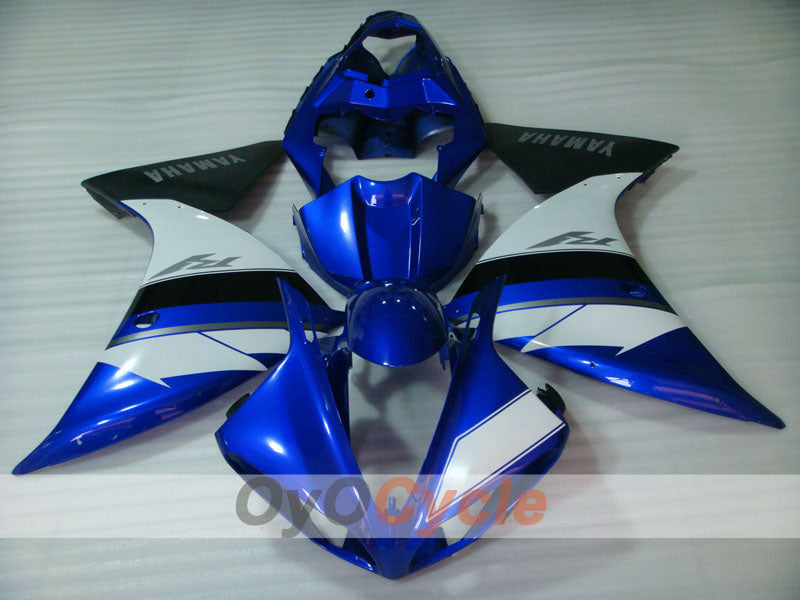 Kit de carenado por inyección para YZF-R1 09-11 - Azul, Blanco - Estilo de fábrica #OYO87900893
