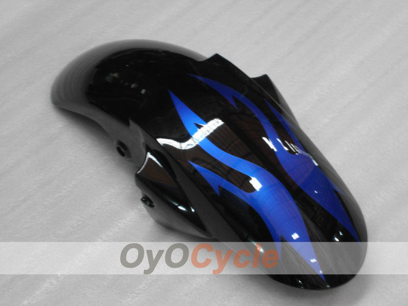 Kit de carenado por inyección para YZF-R6 03-04 - Azul, Negro - Llama #OYO87900905