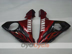 Kit de carenado de inyección para YZF-R6 05 - Rojo, Negro - Llama #OYO87902638