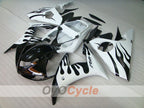 Kit de carenado de inyección para YZF-R6 05 - Blanco, Negro - Llama #OYO87902632