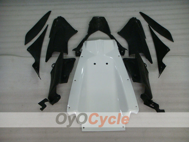 Kit de carenado de inyección para YZF-R6 05 - Blanco, Negro - Llama #OYO87902632