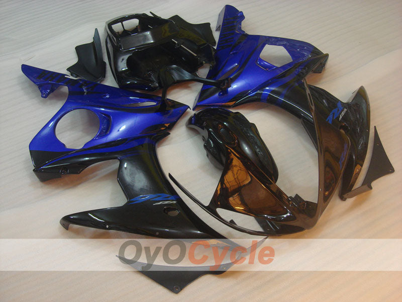 Kit de carenado de inyección para YZF-R6 03-04 - Azul, Negro - Llama #OYO87900910 Imagen principal del producto