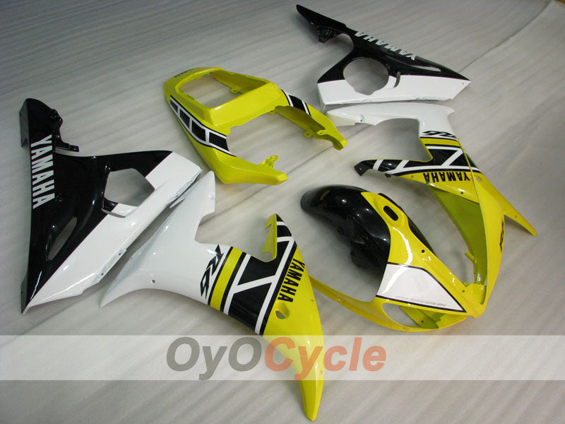 Kit de carenado por inyección para YZF-R6 05 - Amarillo, Negro - MOTUL #OYO87902623