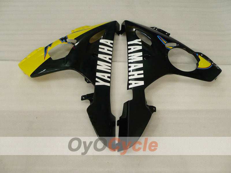 Kit de carenado por inyección para 05 YZF-R6 - Amarillo, Negro - Estilo de fábrica #OYO87902633