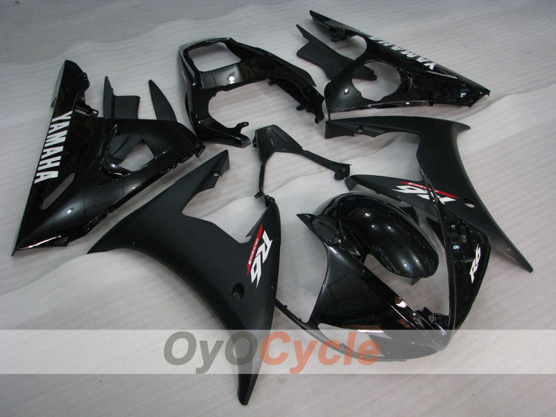 Carenado de inyección para YZF-R6 03-04 - Negro, Mate - Estilo de fábrica #OYO87900921 Imagen principal del producto