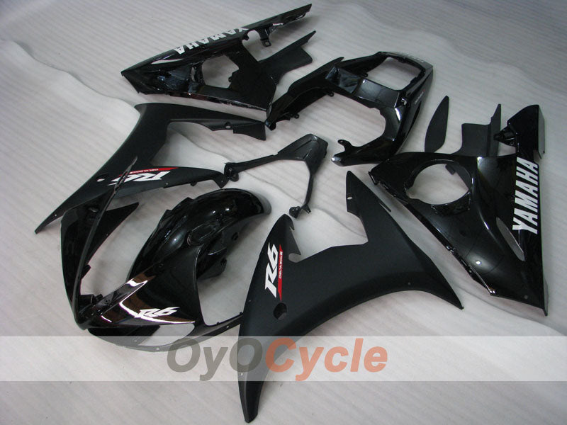 Carenado de inyección para YZF-R6 03-04 - Negro, Mate - Estilo de fábrica #OYO87900921 Imagen secundaria del producto
