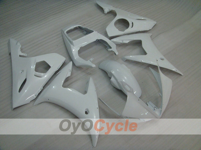 Kit de carenado por inyección para YZF-R6 03-04 - Blanco - Estilo de fábrica #OYO87900922 Imagen principal del producto