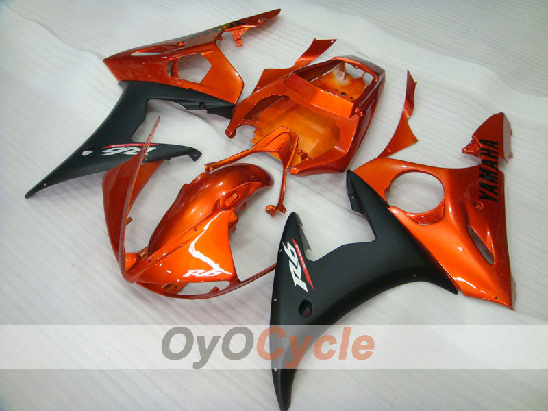 Kit de carenado por inyección para YZF-R6 03-04 - Naranja, Negro, Mate - Estilo de fábrica #OYO87900923 Imagen secundaria del producto