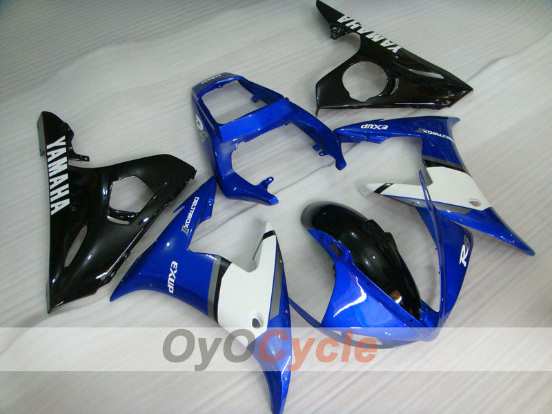 Carenado de inyección para YZF-R6 03-04 - Azul, Negro - Estilo de fábrica #OYO87900924