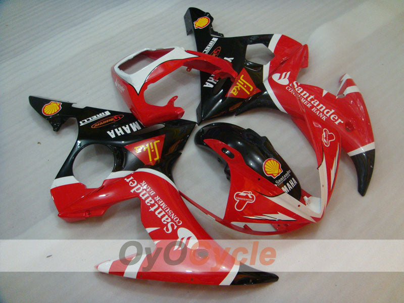 Kit de carenado por inyección para YZF-R6 03-04 - Rojo, Negro - Santander #OYO87900927 Imagen principal del producto