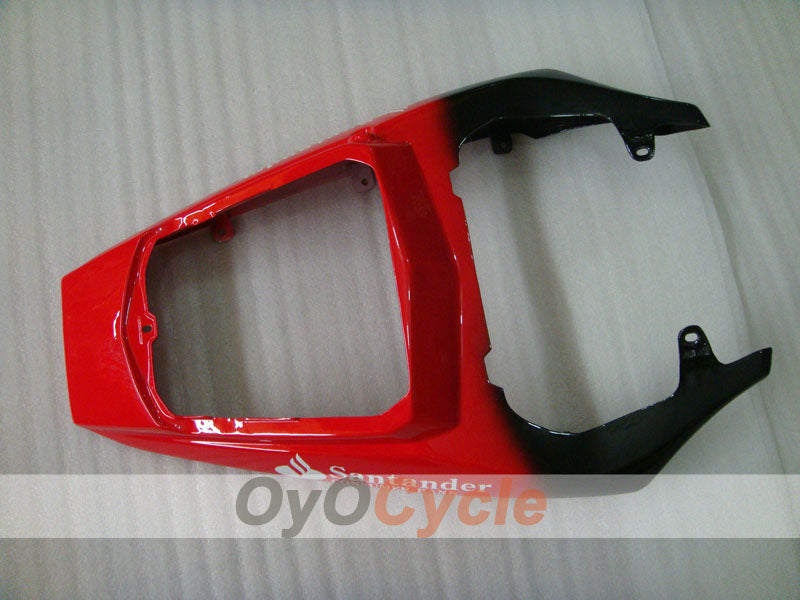 Kit de carenado por inyección para 05 YZF-R6 - Rojo, Negro - Santander #OYO87902619