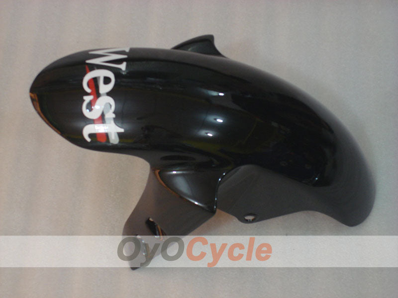 Kit de carenado por inyección para YZF-R6 03-04 - Blanco, Negro - West #OYO87900929