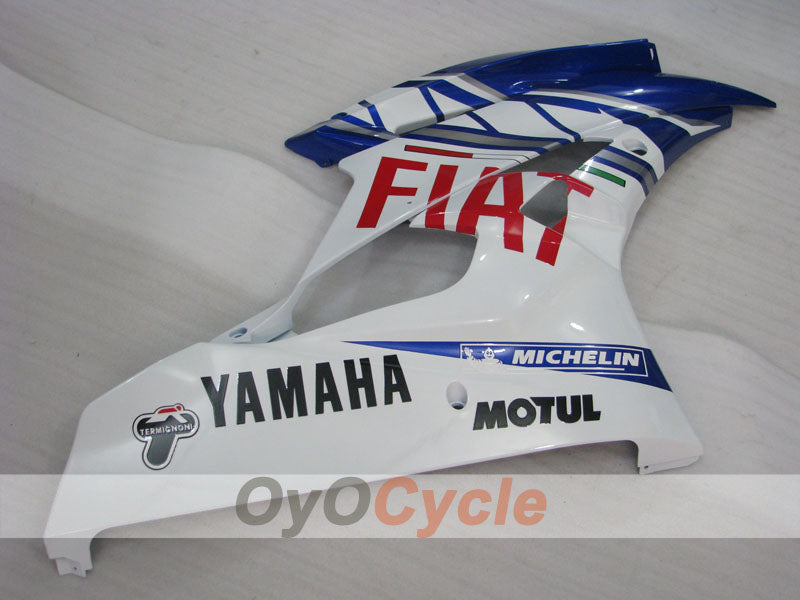 Carenado moldeado por inyección para YZF-R6 06-07 - Azul, Blanco - FIAT, MOTUL #OYO87900932