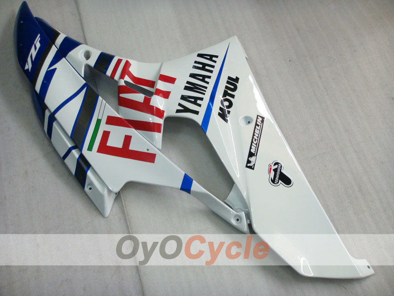 Kit de carenado de inyección para YZF-R6 06-07 - Azul, Blanco - FIAT, MOTUL #OYO87900934