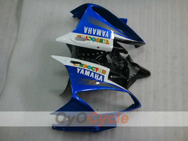 Kit de carenado de inyección para YZF-R6 06-07 - Azul, Blanco - FIAT, MOTUL #OYO87900934