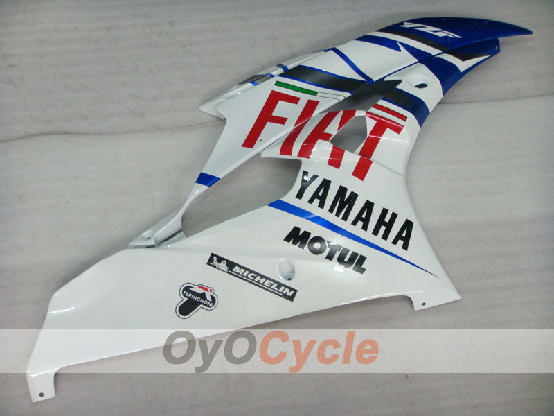 Kit de carenado de inyección para YZF-R6 06-07 - Azul, Blanco - FIAT, MOTUL #OYO87900934