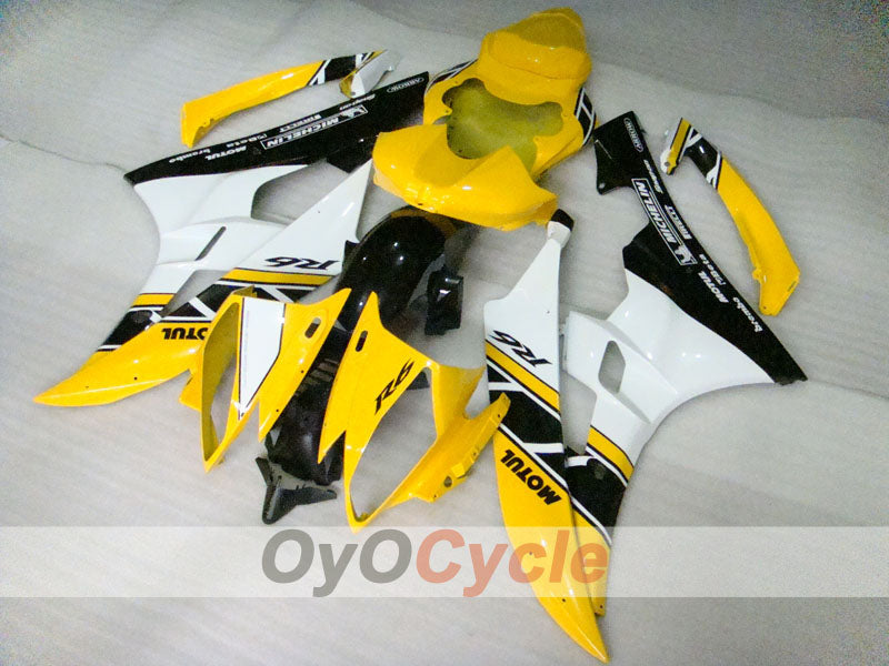 Kit de carenado por inyección para YZF-R6 06-07 - Amarillo, Negro - MOTUL #OYO87900941
