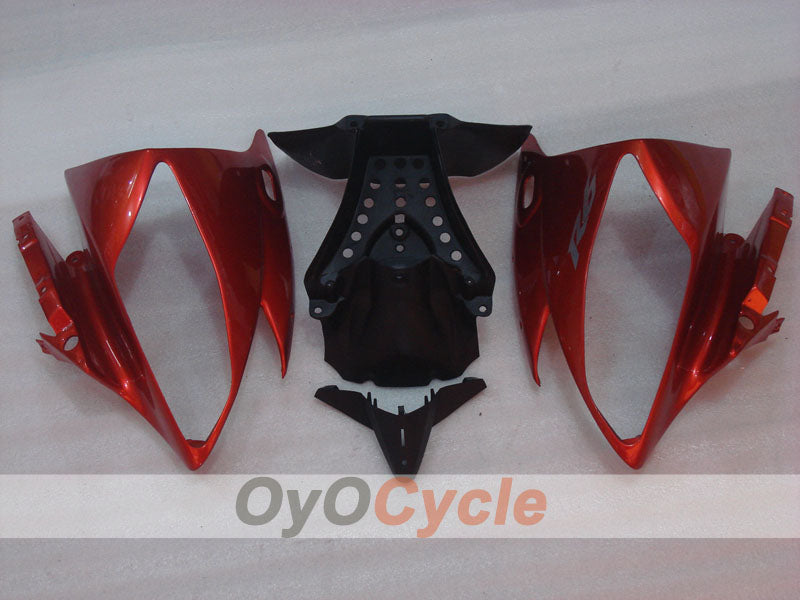 Carenado de inyección para YZF-R6 06-07 - Naranja, Negro, Mate - Estilo de fábrica #OYO87900945