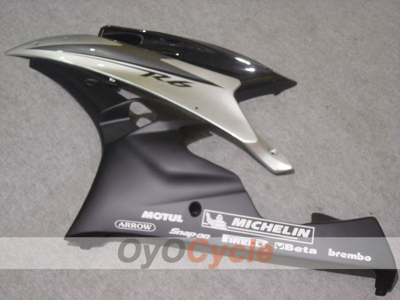 Carenado lateral izquierdo y derecho para Yamaha 06-07 YZF-R6 #OYO87912538