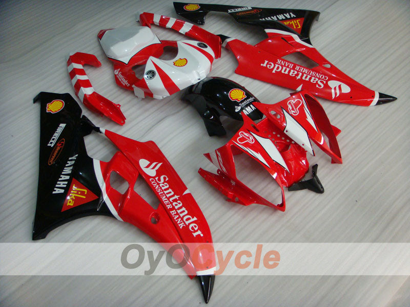 Kit de carenado de inyección para YZF-R6 06-07 - Rojo, Negro - Santander #OYO87900953 Imagen principal del producto