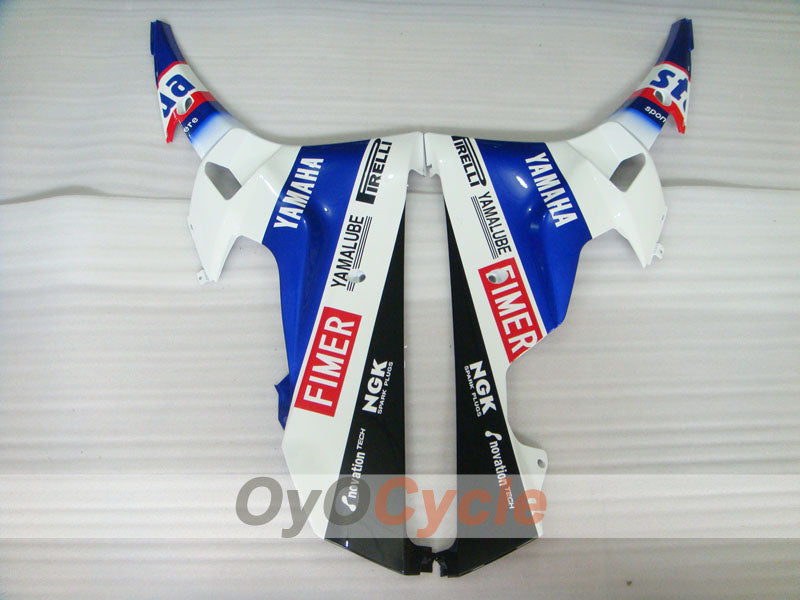 Kit de carenado por inyección para YZF-R6 06-07 - Azul, Blanco - Sterilgarda #OYO87900954