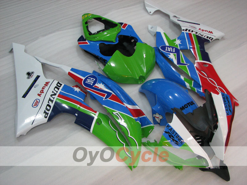Kit de carenado por inyección para YZF-R6 08-16 - Multicolor - DUNLOP, FIAT, MOTUL #OYO87900955 Imagen principal del producto