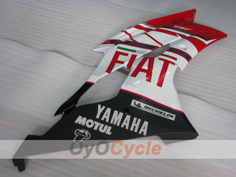 Kit de carenado por inyección para YZF-R6 08-16 - Rojo, Blanco - FIAT #OYO87900958
