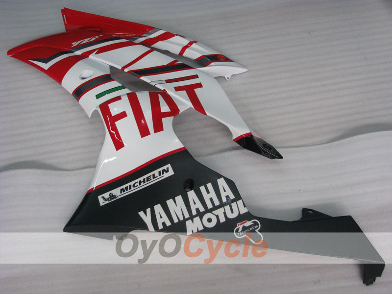 Kit de carenado por inyección para YZF-R6 08-16 - Rojo, Blanco - FIAT #OYO87900958