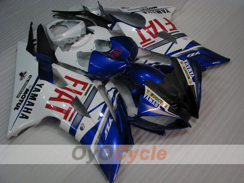 Kit de carenado inyectado para YZF-R6 08-16 - Azul, Blanco - FIAT #OYO87900960 Imagen principal del producto