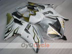 Kit de carenado de inyección para YZF-R6 08-16 - Verde, Blanco - Llama #OYO87900963