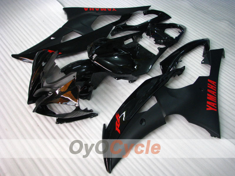 Kit de carenado por inyección para YZF-R6 08-16 - Negro, Mate - Estilo de fábrica #OYO87900972 Imagen secundaria del producto