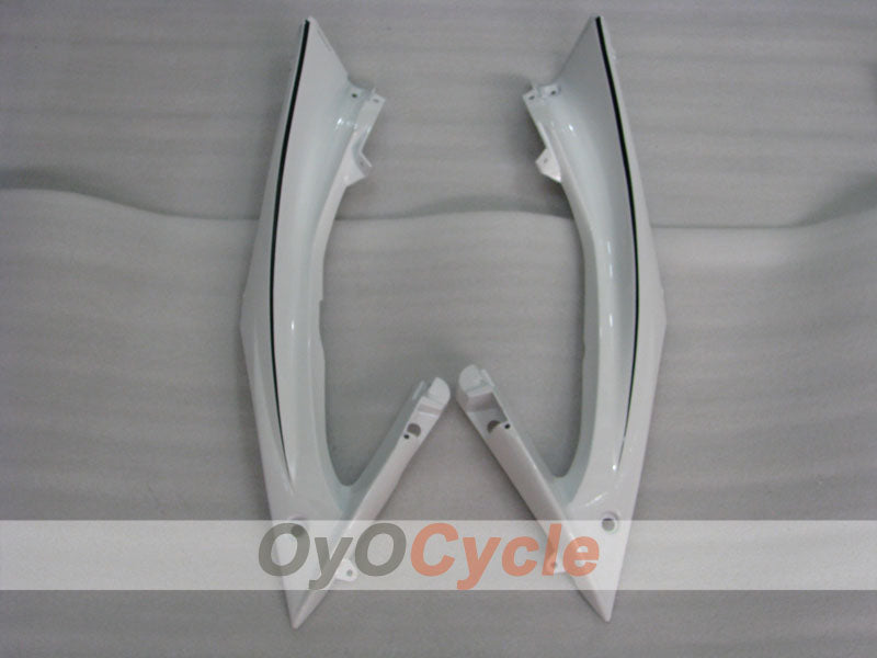 Carenado de inyección para YZF-R6 08-16 - Blanco, Negro - Estilo de fábrica #OYO87900973