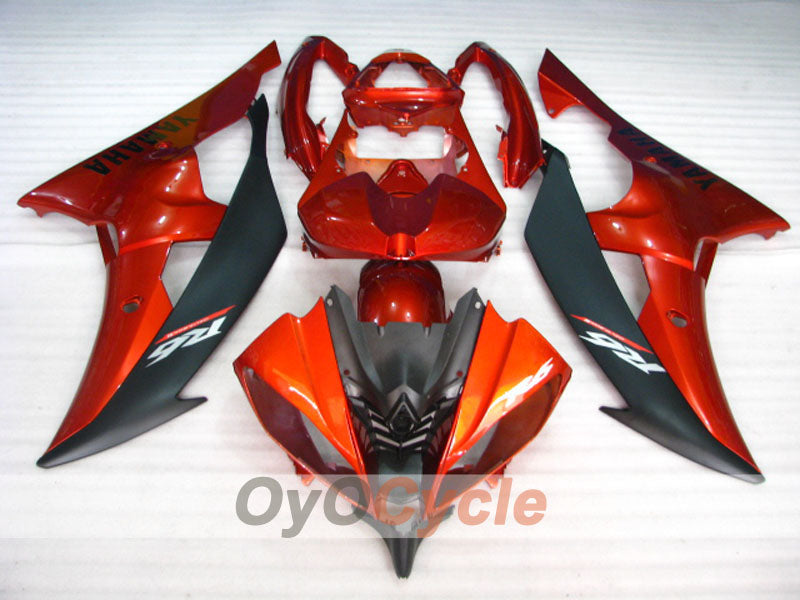 Kit de carenado por inyección para YZF-R6 08-16 - Naranja, Negro, Mate - Estilo de fábrica #OYO87900979 Imagen secundaria del producto