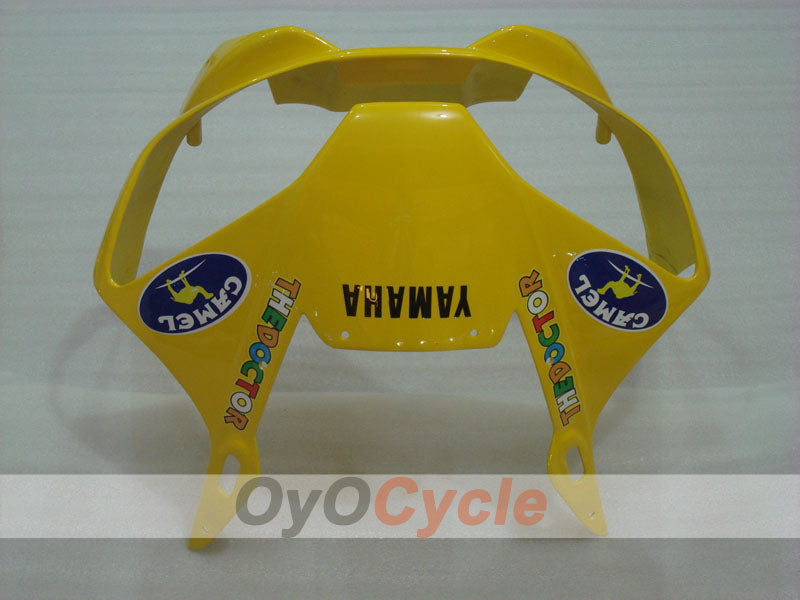 Kit de carenado por inyección para YZF-R6 98-02 - Amarillo, Azul - Camel, MOTUL #OYO87900981