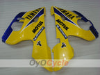 Kit de carenado por inyección para YZF-R6 98-02 - Amarillo, Azul - Camel, MOTUL #OYO87900981